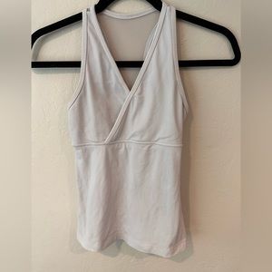 Lululemon white tank top
